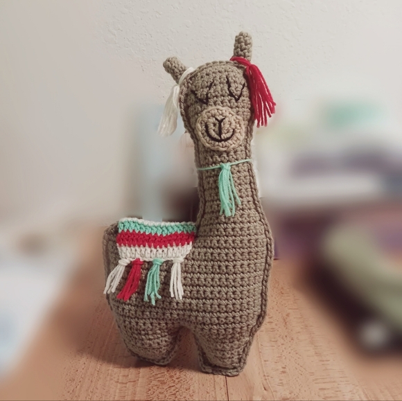 Handmade Llama Girl - Picture 1 of 1